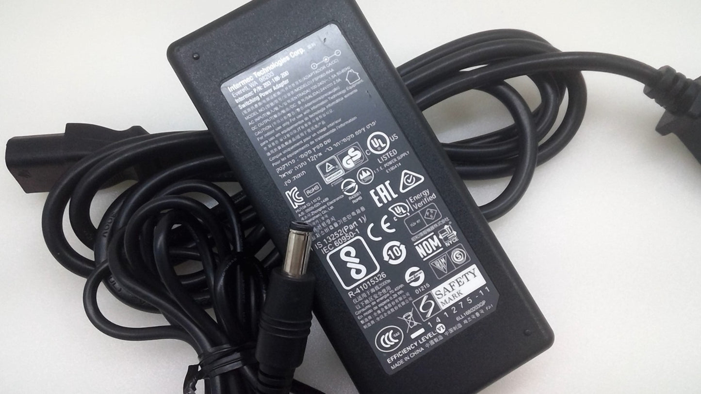 Genuine Intermec FSP060-RAA Switching Power Adapter 24V 2.5A 60W W/cord