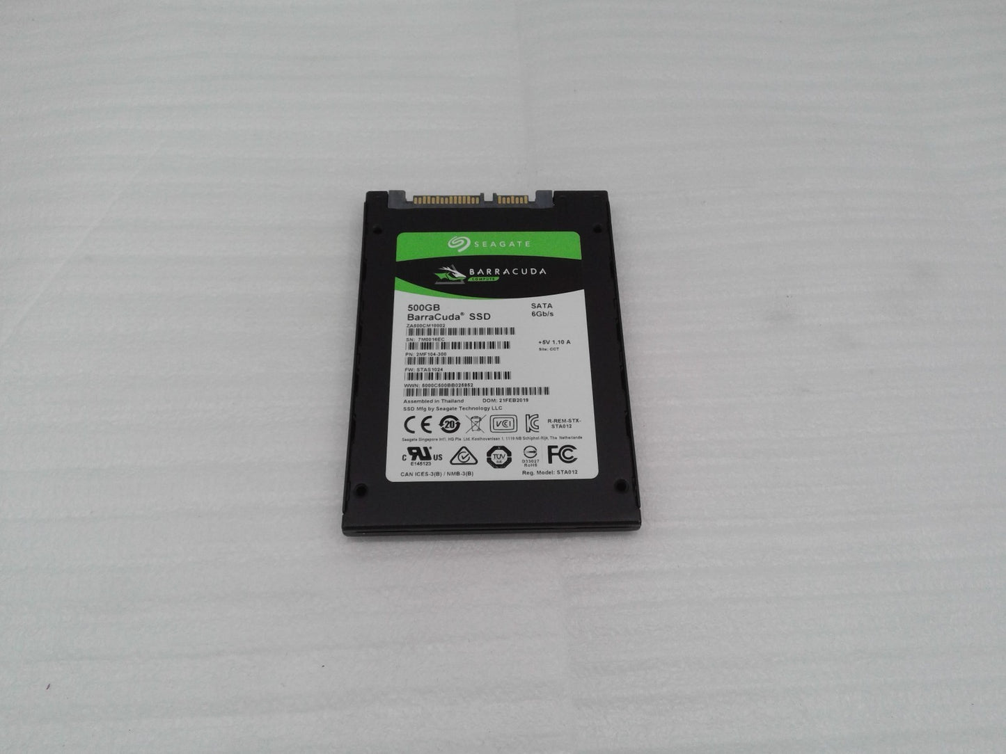 Seagate 500GB Barracuda Compute 2.5" SATA SSD Solid State Drive ZA500CM10002