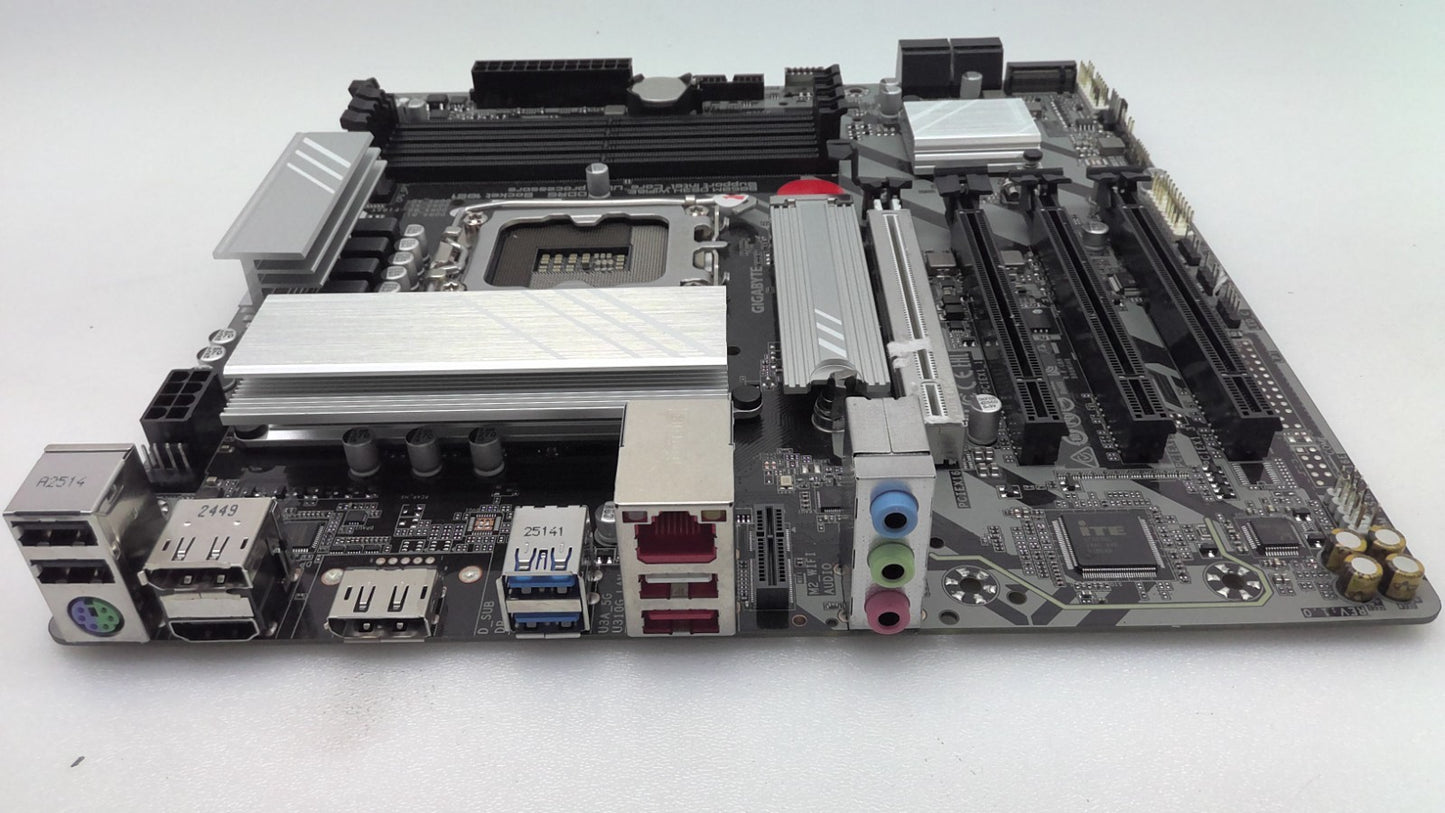 Lot of 3 *For Parts* GIGABYTE B860M DS3H WIFI6E Intel LGA 1851 Micro ATX No WIFI