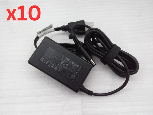Lot of 10 Genuine HP 65W 19.5V 3.33A  Charger AC Adapter TPN-LA16  667774-002