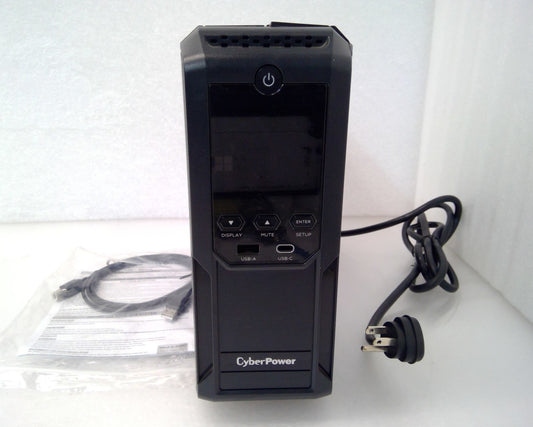 CyberPower CP1500AVRLCD3 Intelligent LCD Uninterruptable Power Supply *READ*