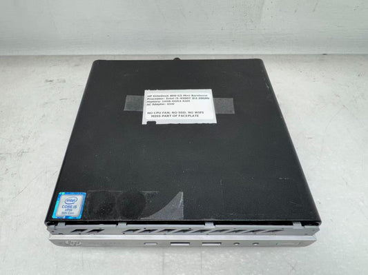HP EliteDesk 800 G5 Mini (Barebone) Intel i5-9500T 16GB DDR4 NO SSD w/AC *READ*