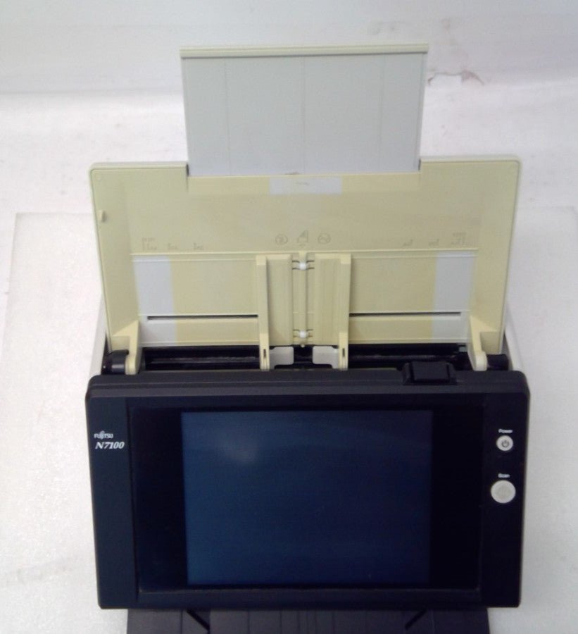 Fujitsu N7100 Touchscreen Network document scanner/NO Power Adapter