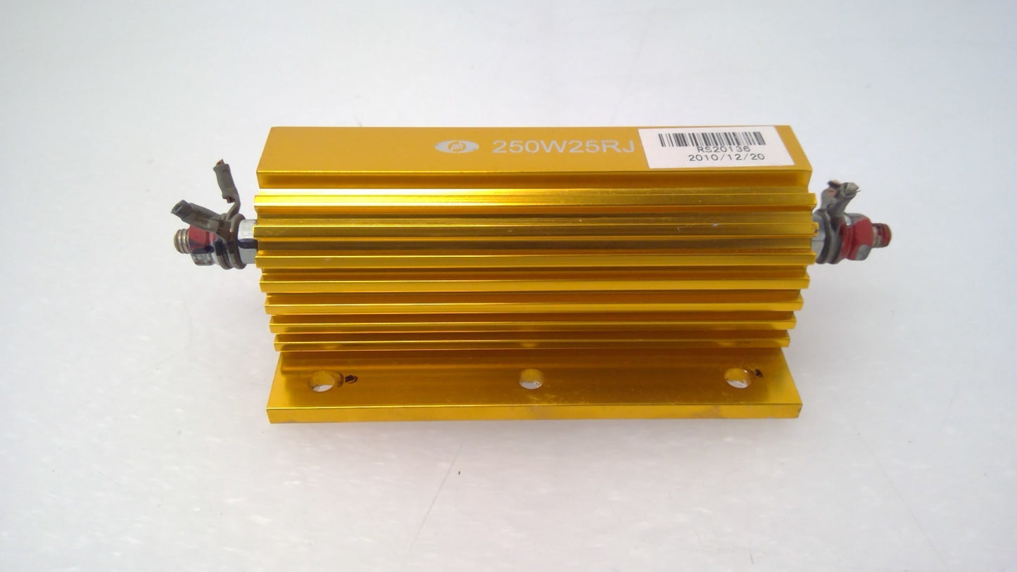 Lot of 2 PH 250W 25RJ Power Aluminum Housed Wirewound Resistor 25 Ohm 250W25RJ