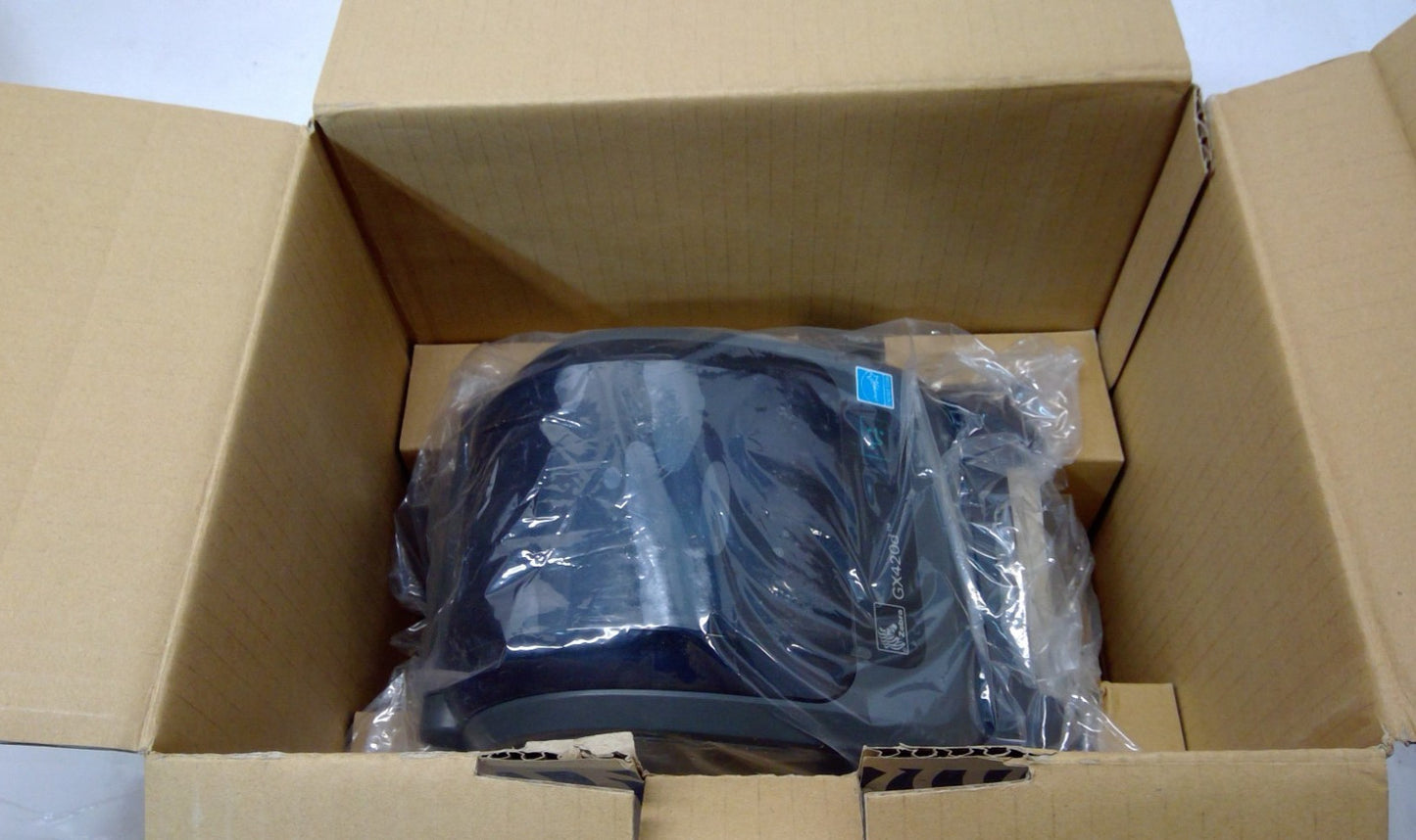 *OPEN BOX* Zebra GX420d Direct Thermal Desktop Printer GX42-202412-000 W/CUTTER