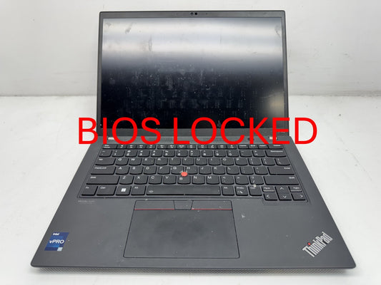 Lenovo ThinkPad P14s Gen 3 i7-1270P@2.2GHz 16G No SSD Locked **Read**