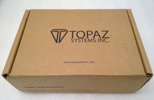New Topaz SignatureGem Signature Pad T-LBK462-BSB-R