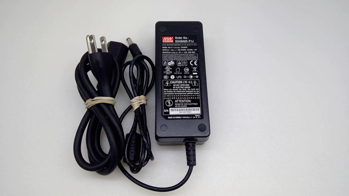 Mean Well GS40A05-P1J 25W 5V 5A AC/DC Adapter 5.5x1.7mm