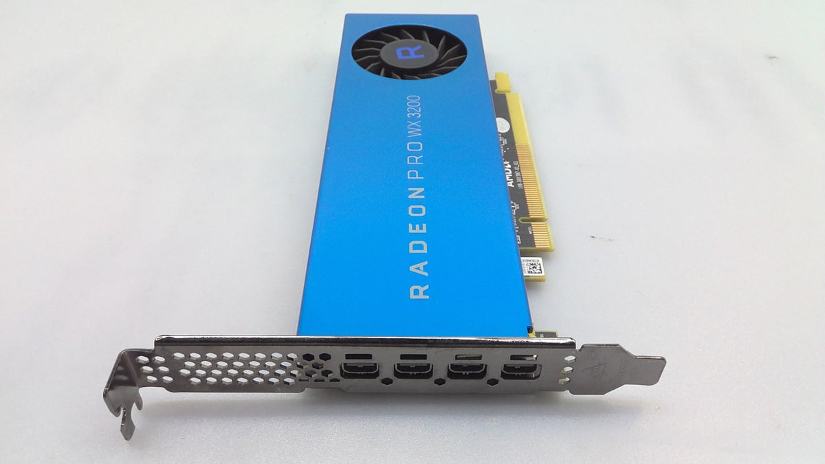 Dell AMD Radeon Pro WX 3200 4GB GDDR5 PCIe Graphics Card 0VTR4J 4x mini DP