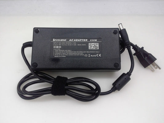 iTEKIRO Laptop AC Adapter 230W Power supply  Output  19.5V  11.8A  Tip 7.4*5.0mm