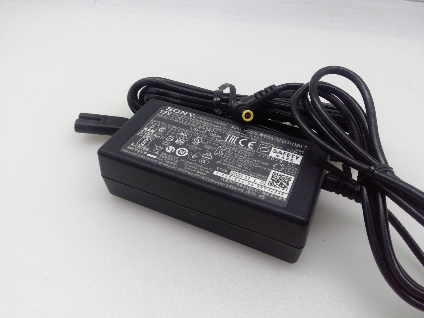 OEM Sony For MCX-500 PMW-EX1R AC-UES1230M T 12V 3A 5.5x3.0mm Power Adapter