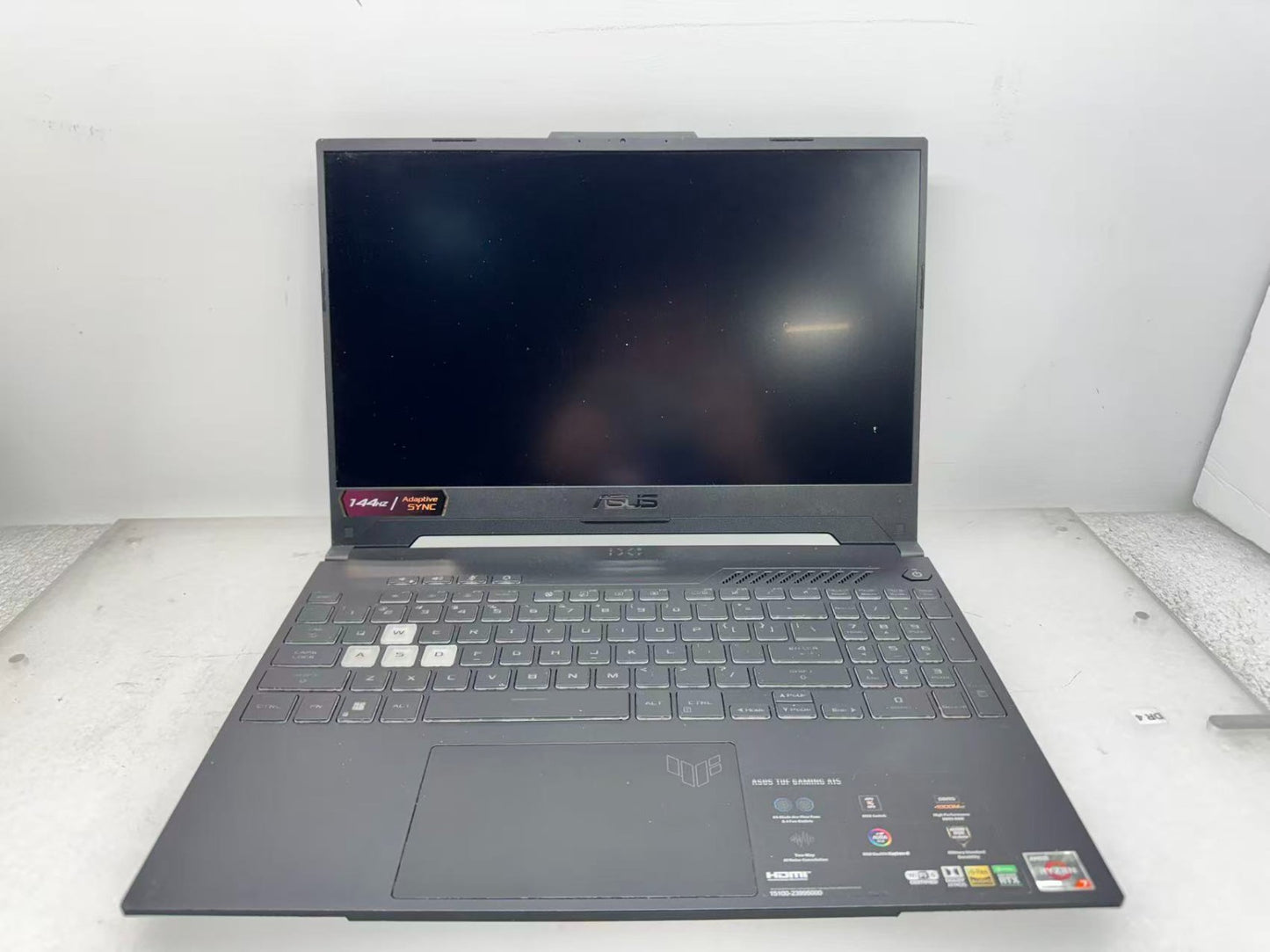 AS IS For Parts Asus TUF GAMING FA507RE AMD Ryzen 7 6800HS RTX 3050 Ti-4GB  READ