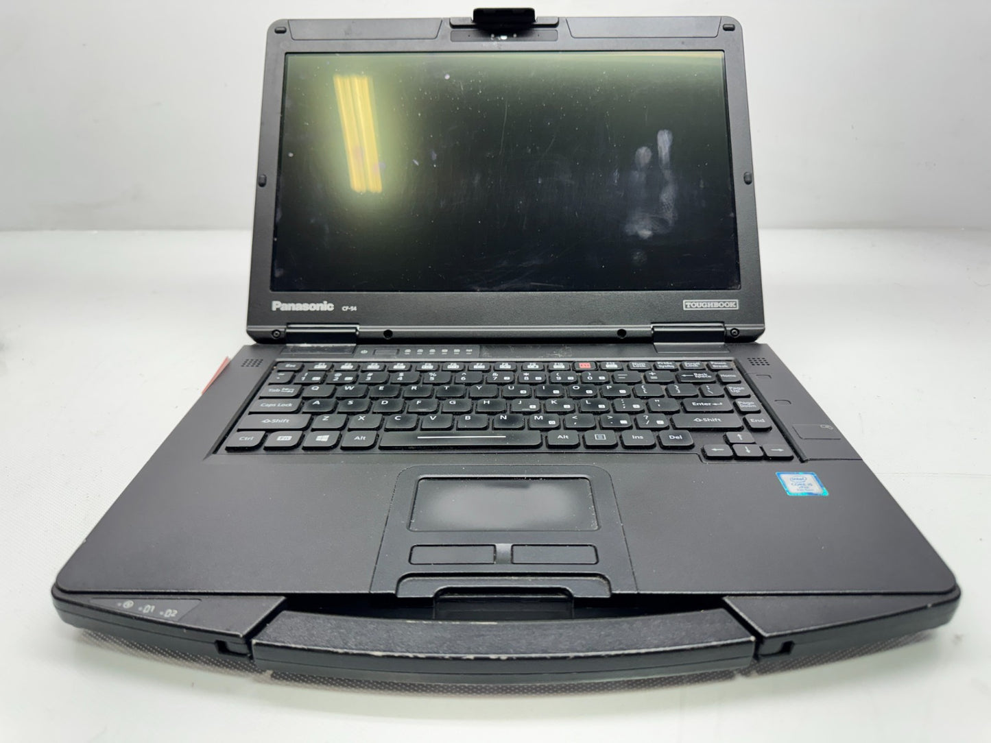 Toughbook CF-54 FHD Touch i5-7300U@2.6GHz 8G RAM NO SSD NoAC W/Diskreader *READ*