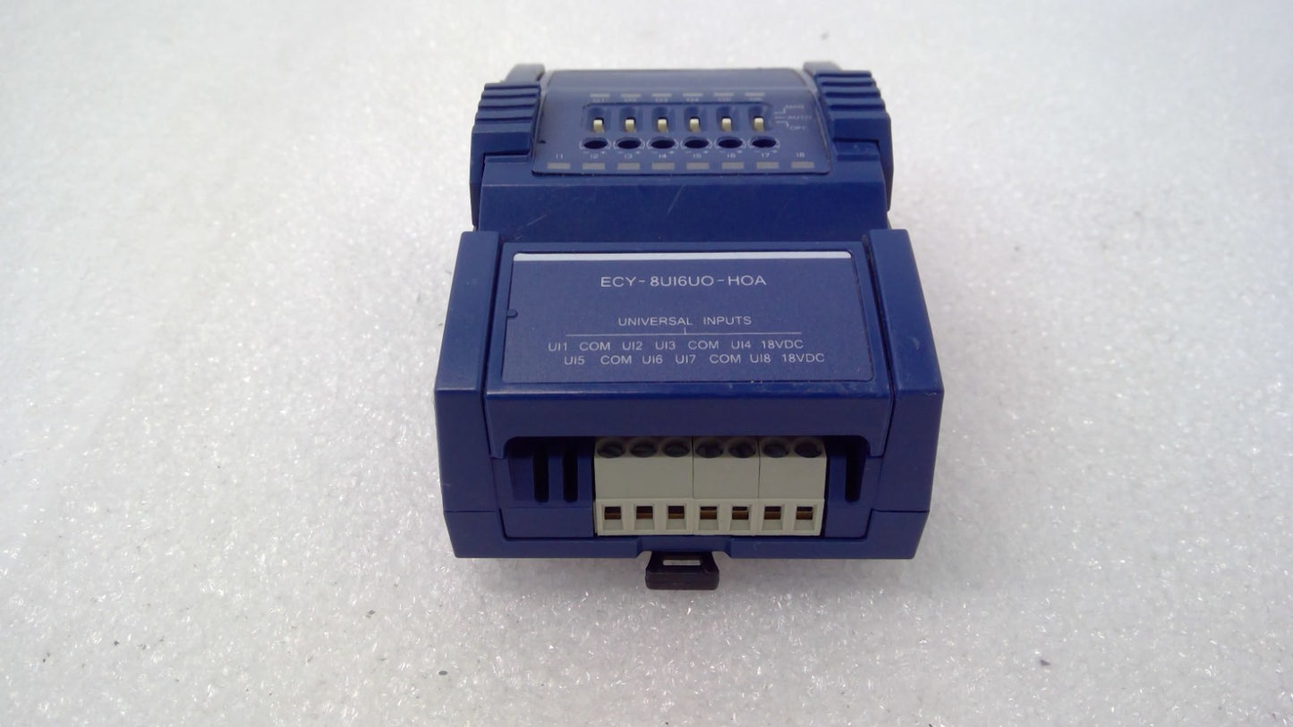 Distech Controls ECLYPSE 4 Point I/O Extension Module ECY-8UI6UO-HOA