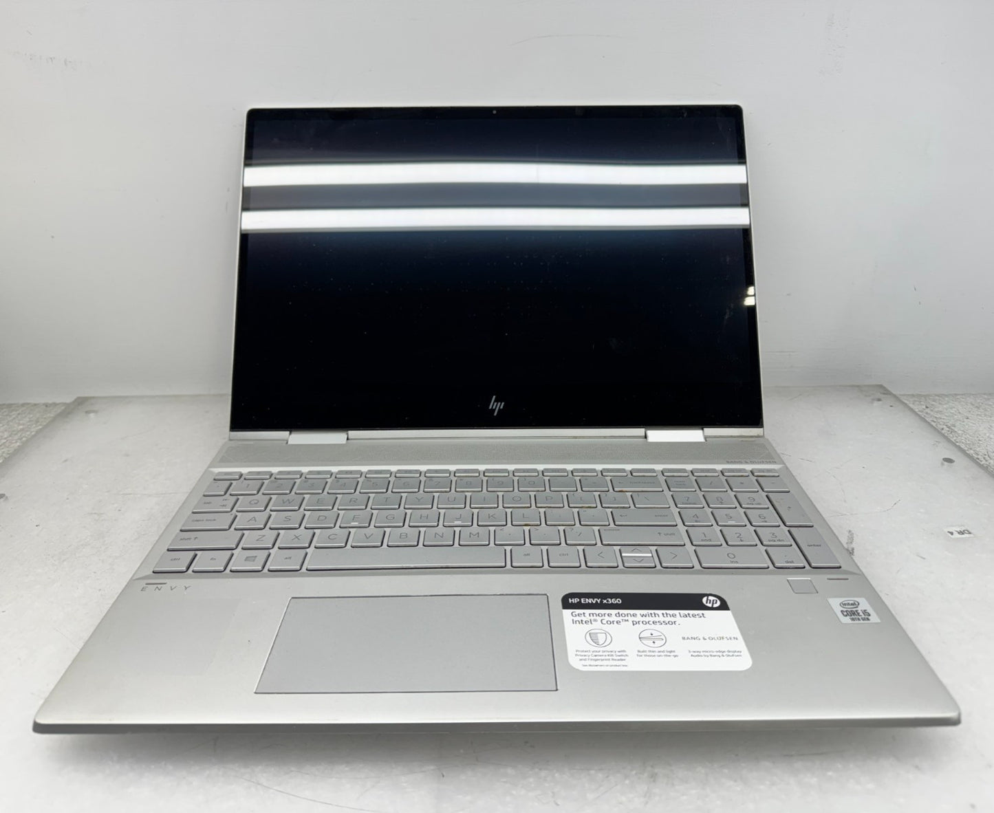 HP Envy x360 15m-dr1011dx Laptop Intel i5-10210U@1.6GHz 16GB No battery  *READ*