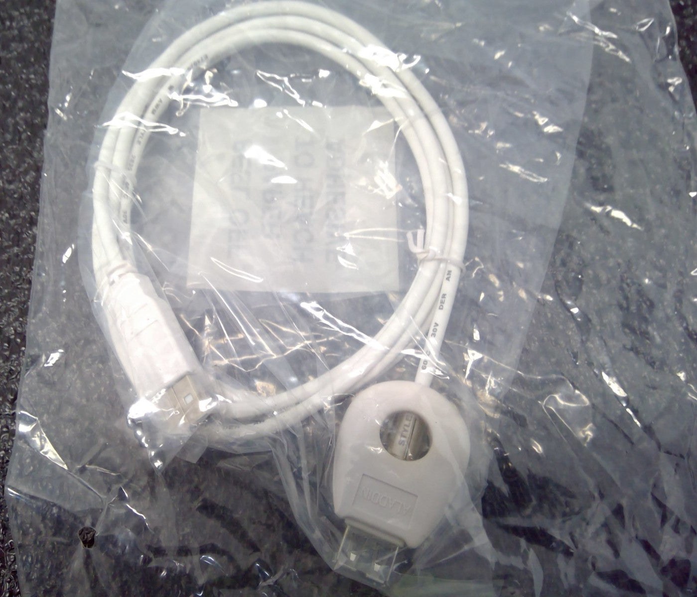 LOT OF 5 NEW Aladdin HASP USB extension Cable Desktop Cradle Base for Dongle