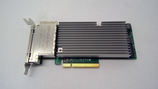 SUPERMICO AOC-STG-I4T 10Gigabit 10GBe BaseT Quad Port Server NIC SERVER PULL