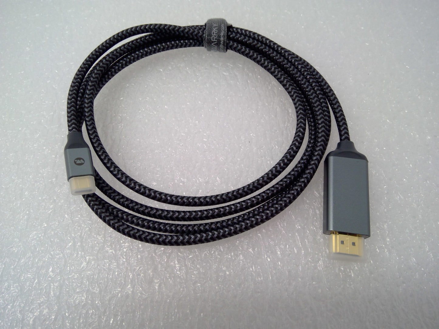 WARRKY USB C to HDMI Cable 4K 60Hz Anti-Interference, Gold-Plated Plugs 6FT