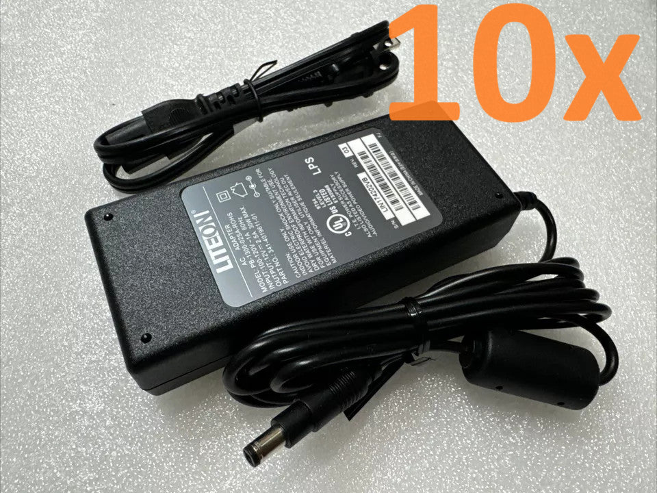 Lot of 10 - LITEON 30W 12V 2.5A Charger AC Adapter Power Supply PB-1300-02SA