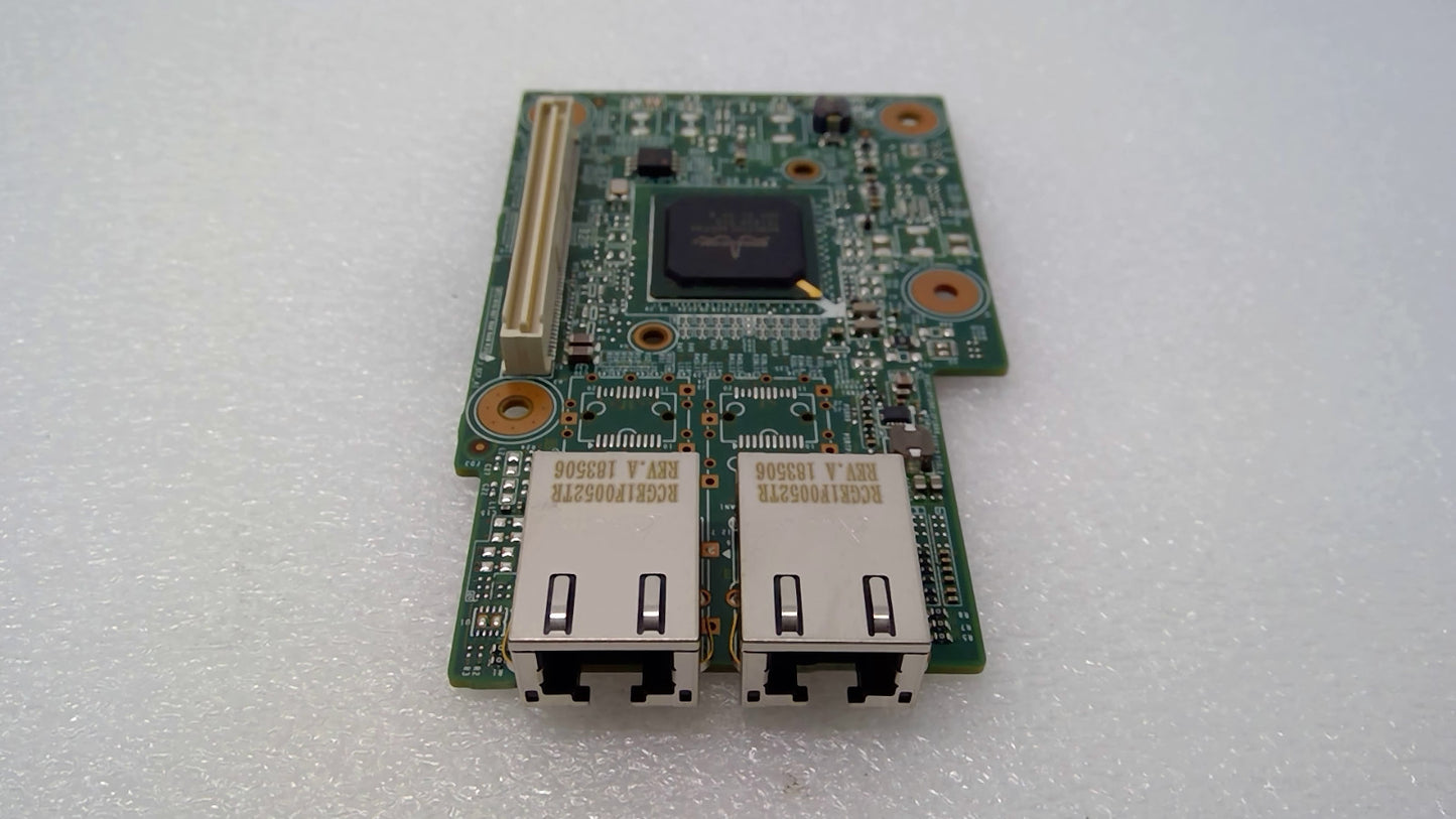 Dell 0KWJGX 09R3XX Broadcom 5720 2-Port 1Gb RJ45 LOM Mezzanine Card PowerEdge