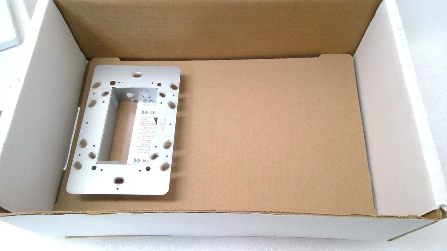 Open Box Crestron TSW-1060-W-S  TSW-1060 10” White Wall Mount touch Screen w700