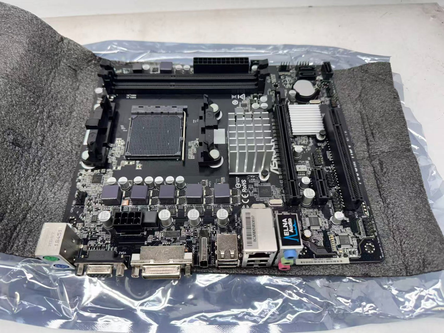 Openbox ASRock 760GM-HDV Motherboard DDR3 Socket AM3 NO IO Shield