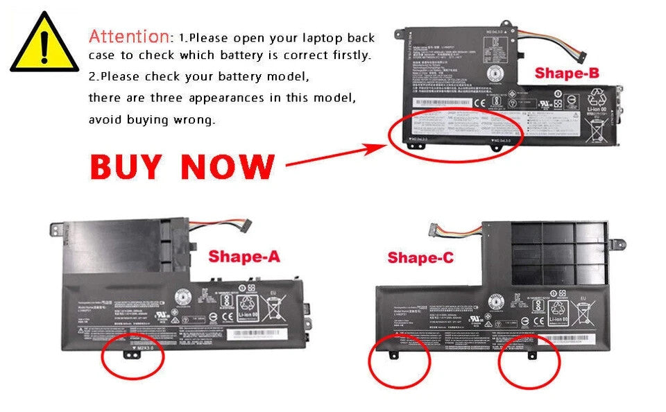 Genuine L14L2P21 L14M2P21 Battery for Lenovo IdeaPad 330S-15ARR 330S-15IKB 15AST