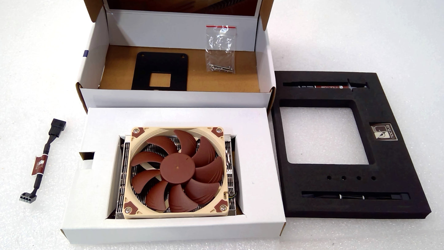 Noctua NH-L9a-AM4 Low Profile CPU Cooler - Brown FOR AMD AM4