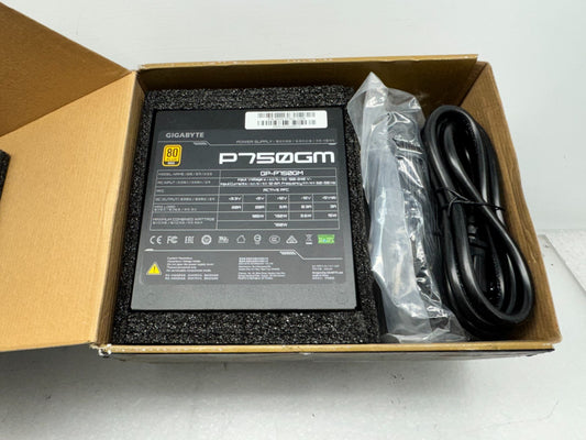 Gigabyte P750GM 80+ Gold Full Modular Power Supply PSU