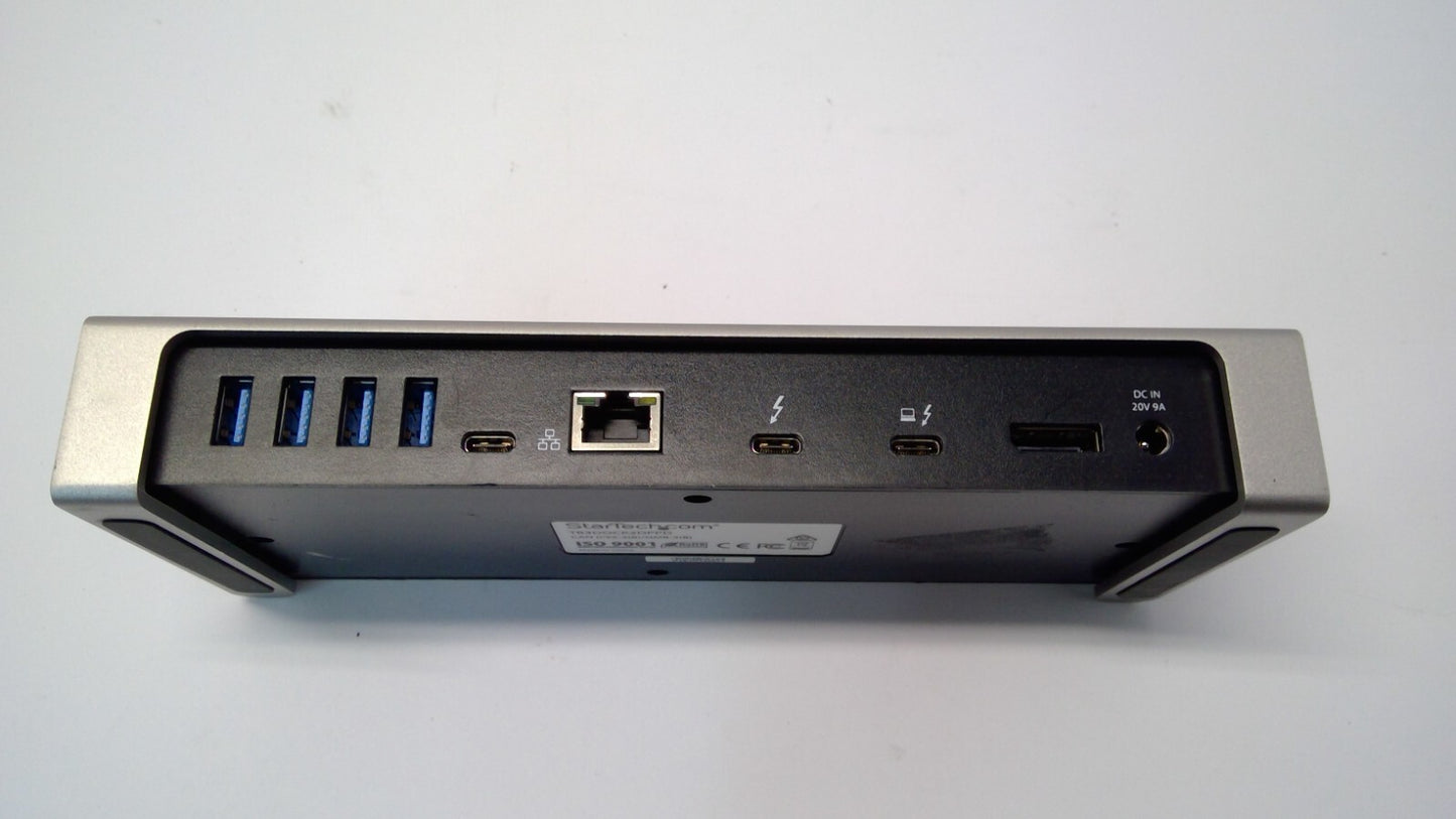 StarTech TB3DOCK2DPPD Thunderbolt 3 Dock Station Dock ONLY