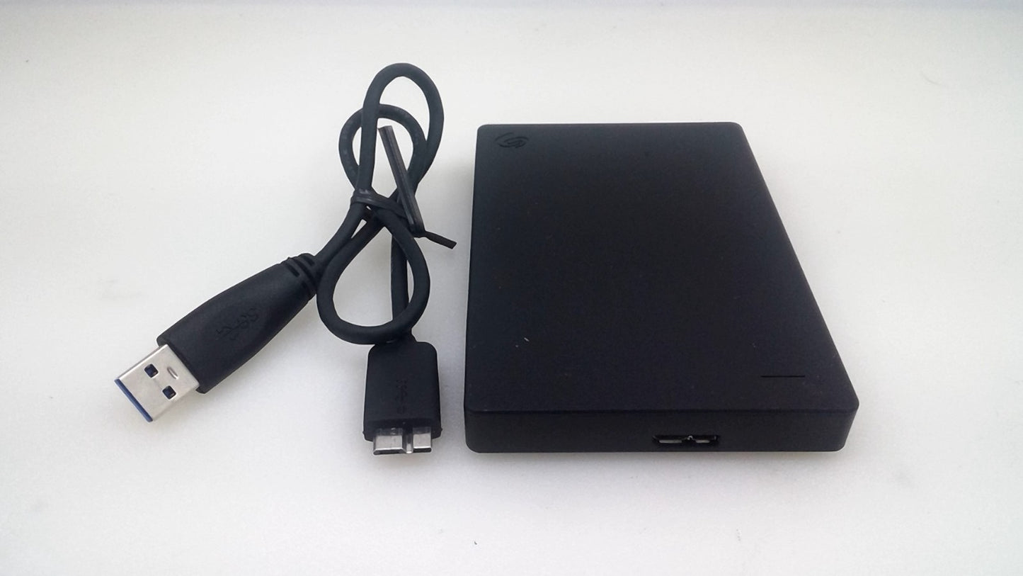Seagate 2TB Portable Drive External HDD USB 3.0 USB-A Black SRD0NF1  2N1AP5-500