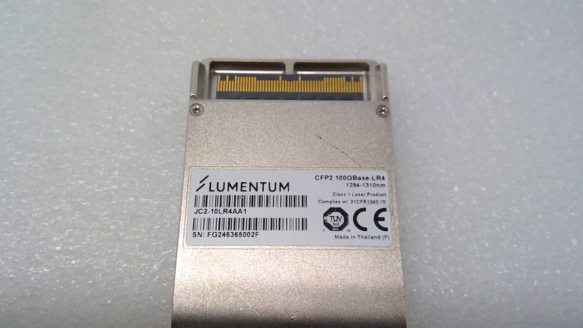 Lumentum JC2-10LR4AA1 CFP2 100GBASE-LR4 100G 1310nm 10km Optical Transceiver