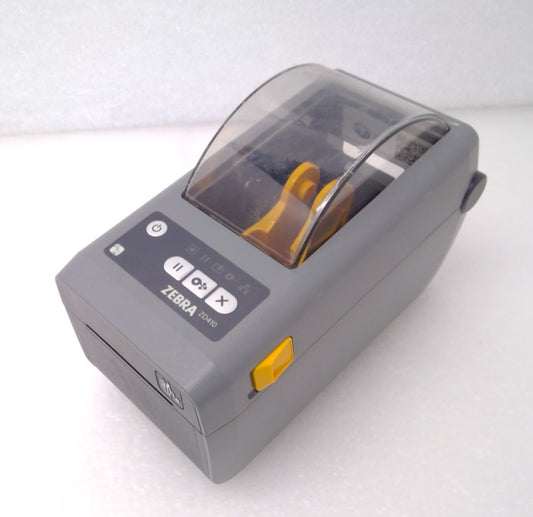 Zebra ZD410 Desktop Label Printer USB Ethernet BTLE 203dpi ZD41022-D01E00EZ Gray