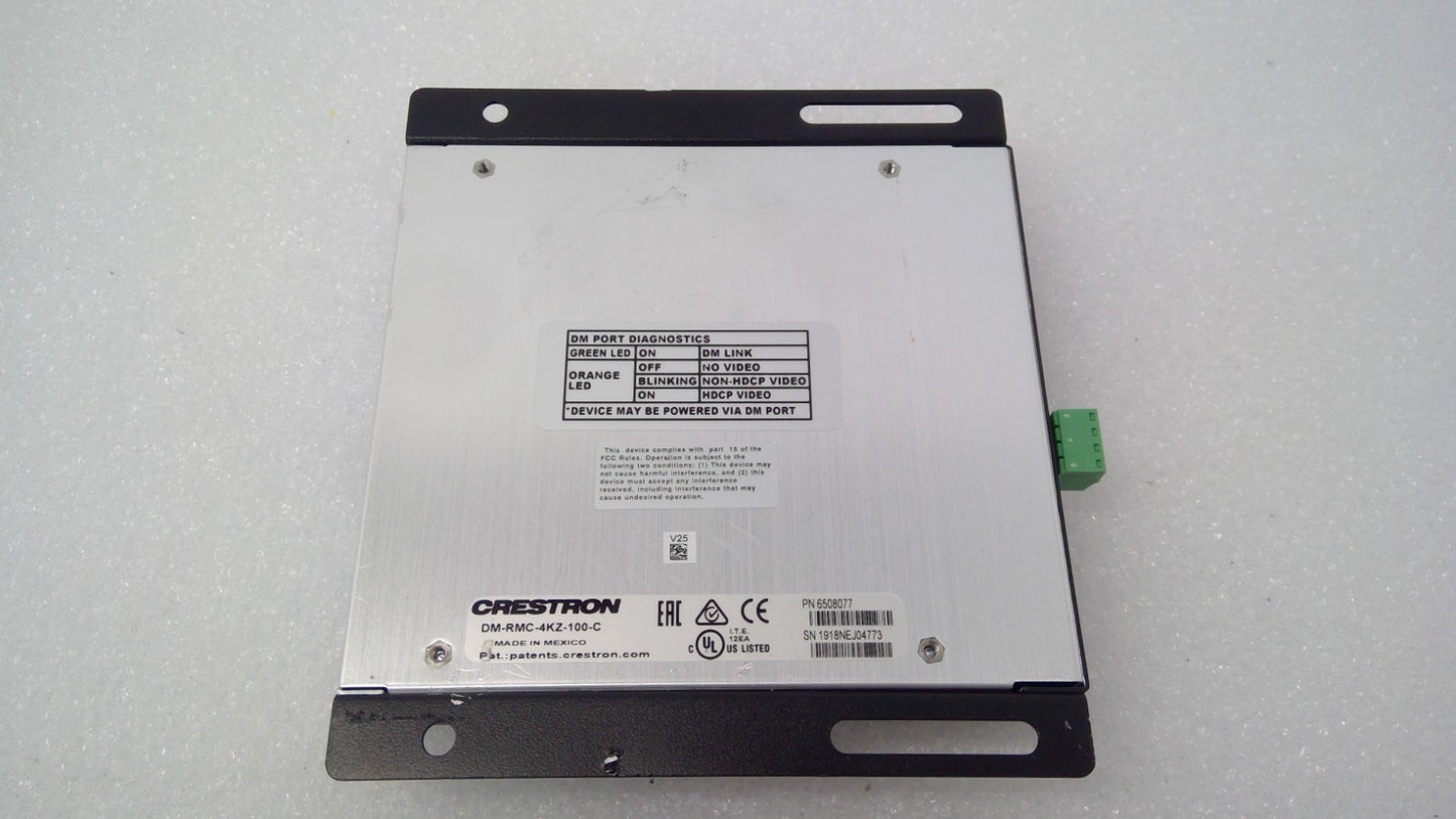 Crestron DM-RMC-4KZ-100-C 4k 8G Receiver Room Controller