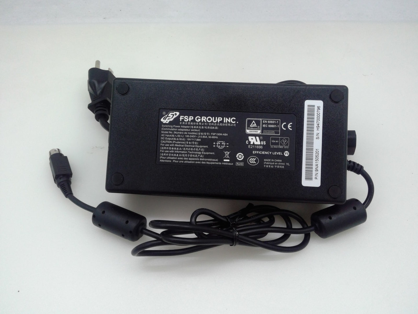 Genuine FSP 19V 7.89A 150W Charger Power Supply 4 Pin Tip AC Adapter FSP150-ABA