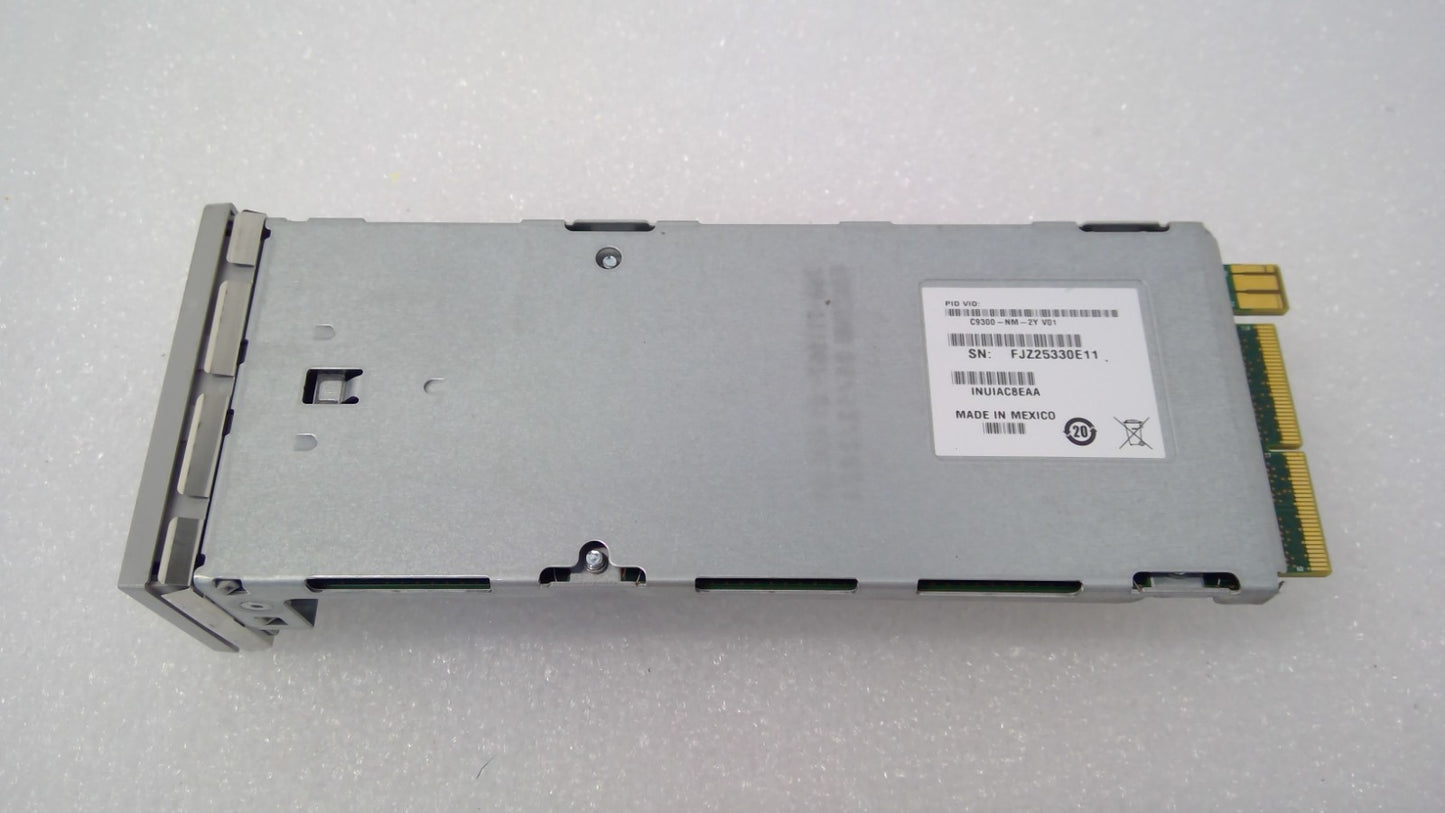 Cisco C9300-NM-2Y Catalyst 9300 2x 25GE SFP28 Network Module Tested