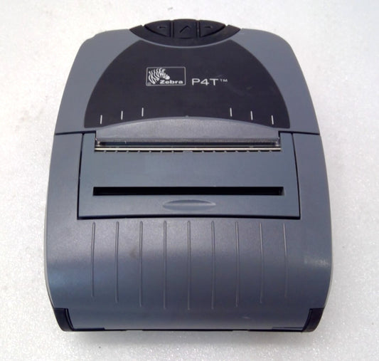 Zebra P4T Thermal Label Printer P4D-0UG00000-00 w/ Battery NO AC Adapter
