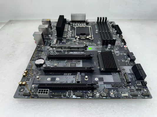 MSI PRO B860-VC WIFI ATX motherboard with DDR5 Intel LGA 1851 socket *READ*