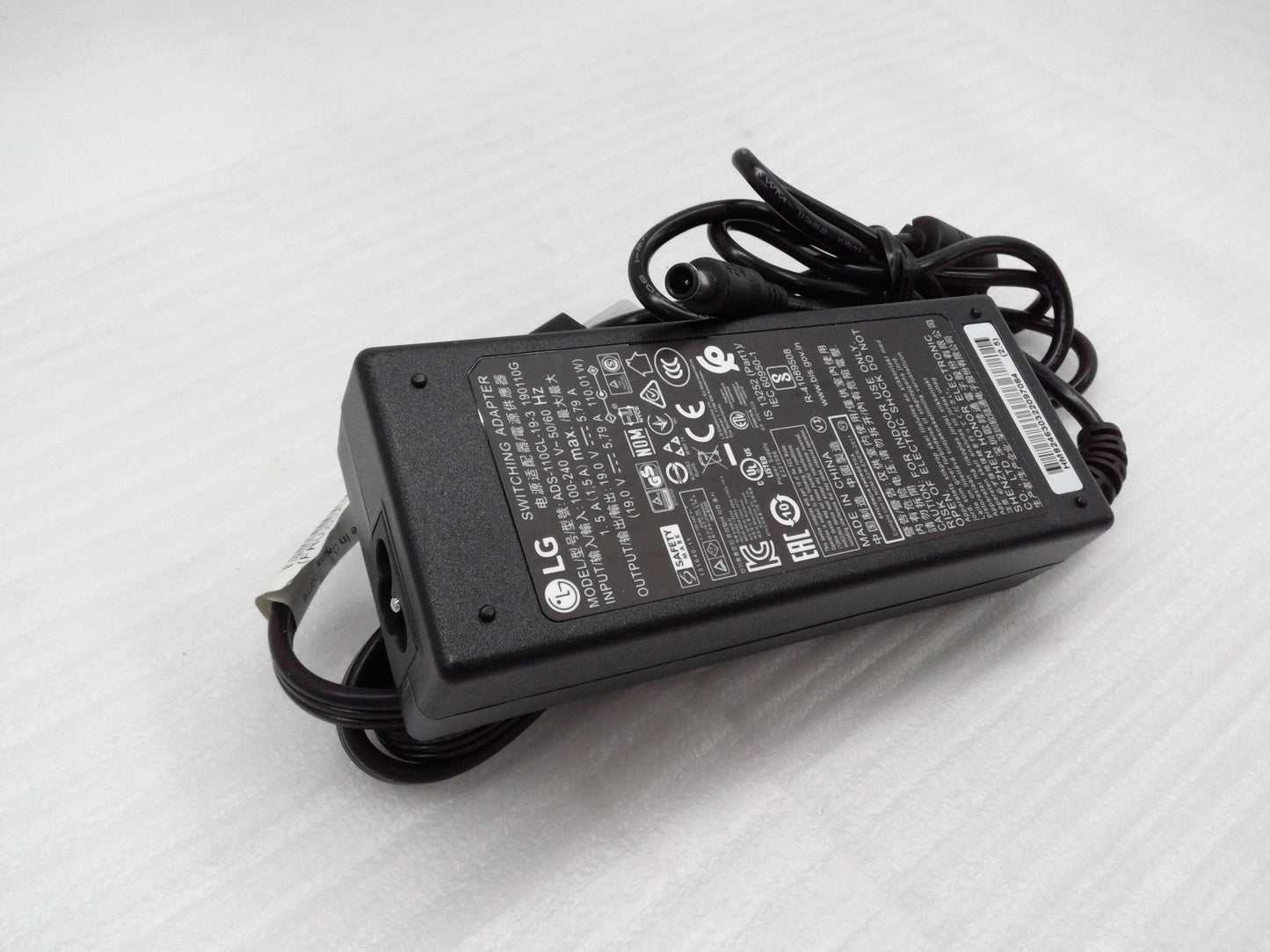 OEM LG Switching Adapter Model ADS-110CL-19-3 for PF100U Ultra Short Throw Black