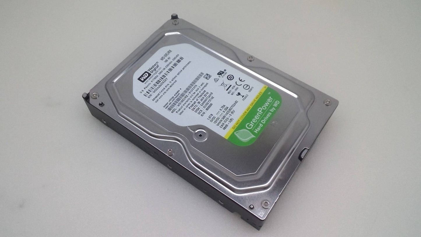 Western Digital GreenPower WD10EURX-61UY4Y0 Hard Drive 1 TB SATA 3.5" HDD