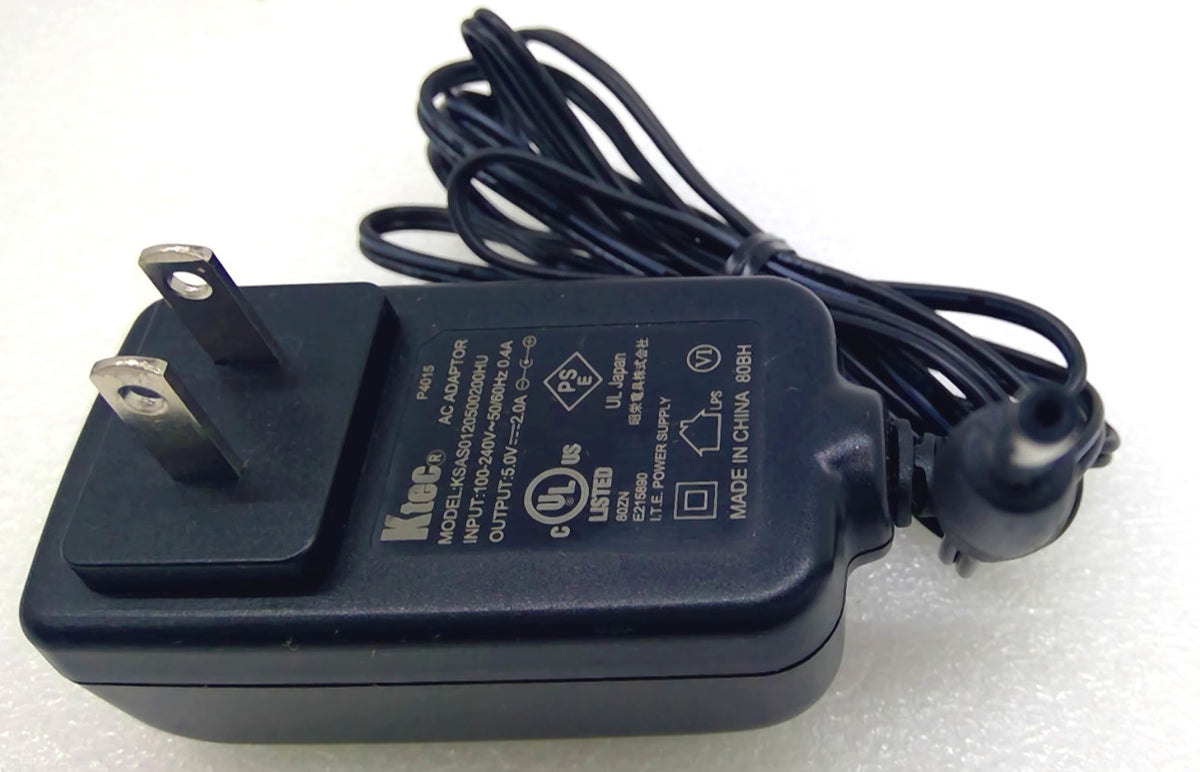 Lot of 2 Genuine Ktec KSAS0180590200HU AC Adapter 5V 2A 10W Power Supply Charger