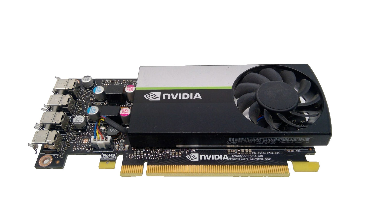 NVIDIA Quadro T600 4GB GDDR6 (4x Mini DisplayPort) PCIe x16 699-5G172-0510-500