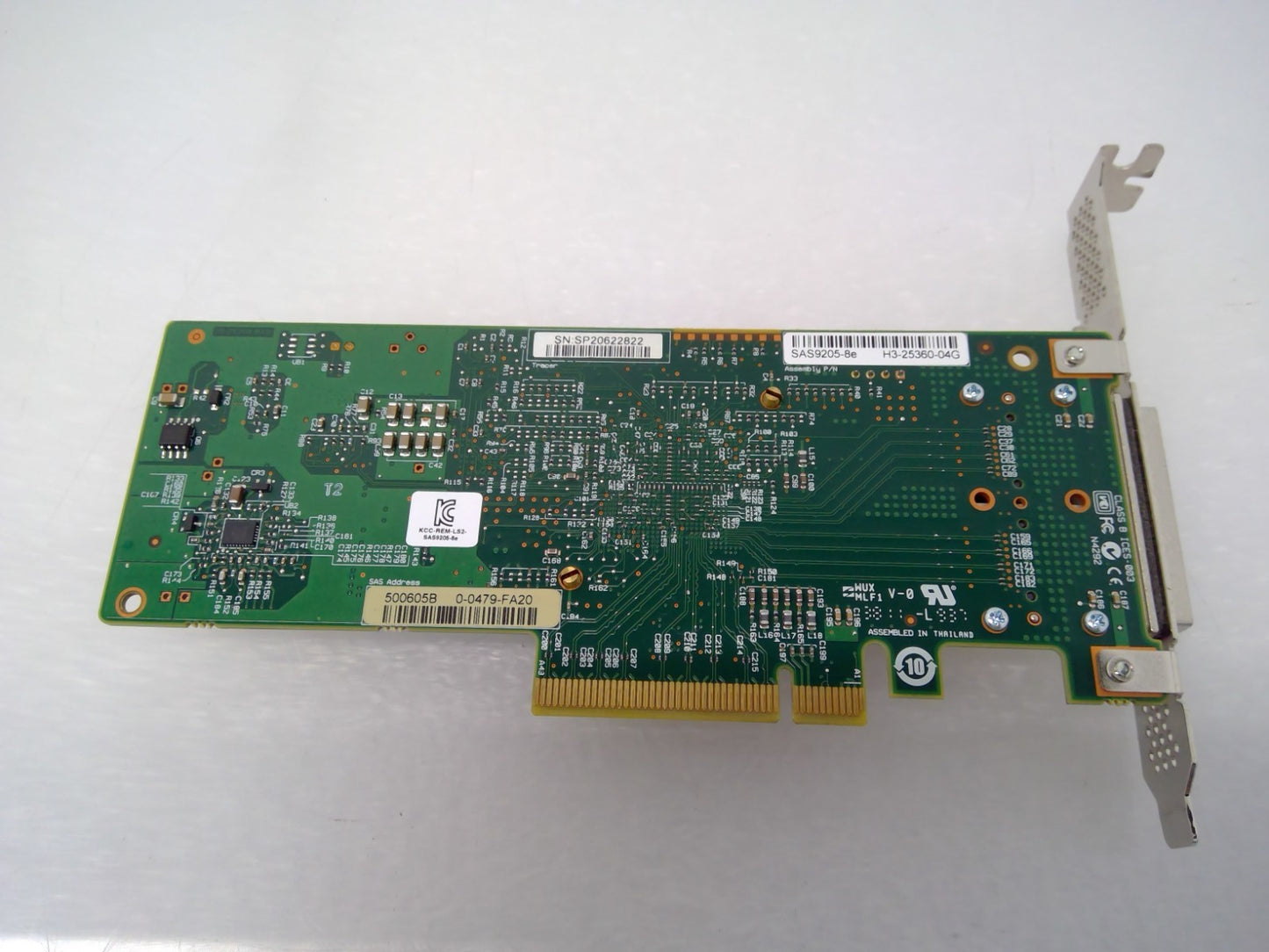 LSI SAS9207-8e 8-Port External HBA PCIe P20 IT Mode for ZFS TrueNAS UnRAID 4KN