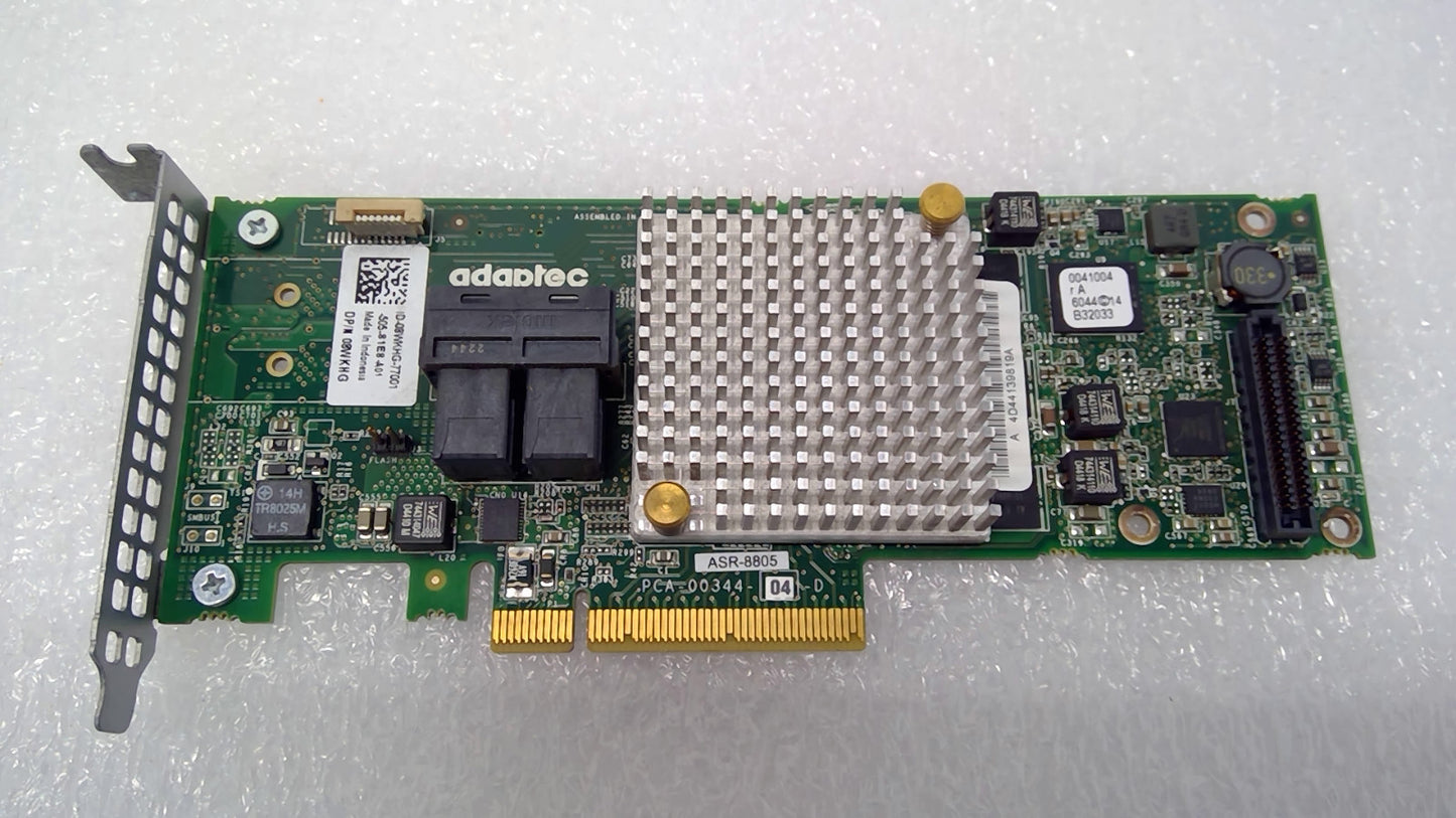 ADAPTEC ASR-8805 PCI-E 3.0 12Gb/s SAS SATA III RAID Controller CARD NO 1G Cache
