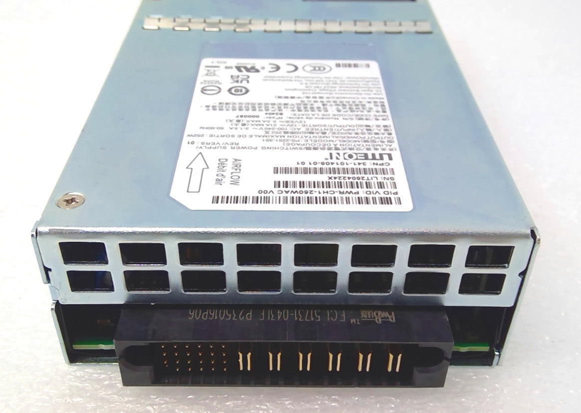 Cisco PWR-CH1-250WAC 250W AC Power Supply Secure Console Server C8220TG PSU
