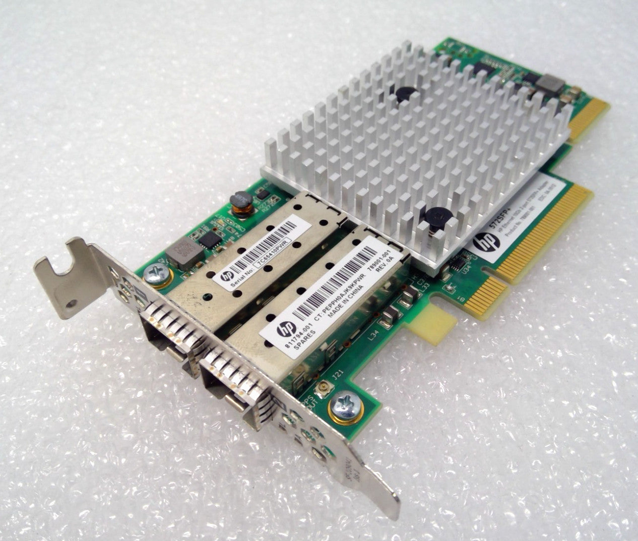 HP 811794-001 789001-001 ETHERNET 10GB 2-PORT 572SFP+ ADAPTER