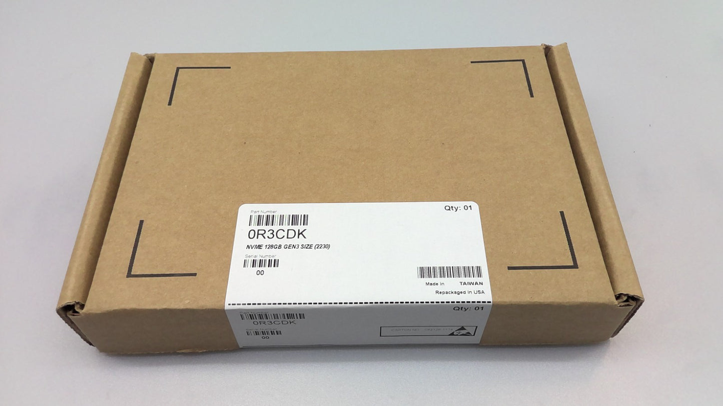 NEW Dell 0R3CDK  Lite-On CL1-3D128-Q11 128GB Solid State Drive NVME Gen3 2230