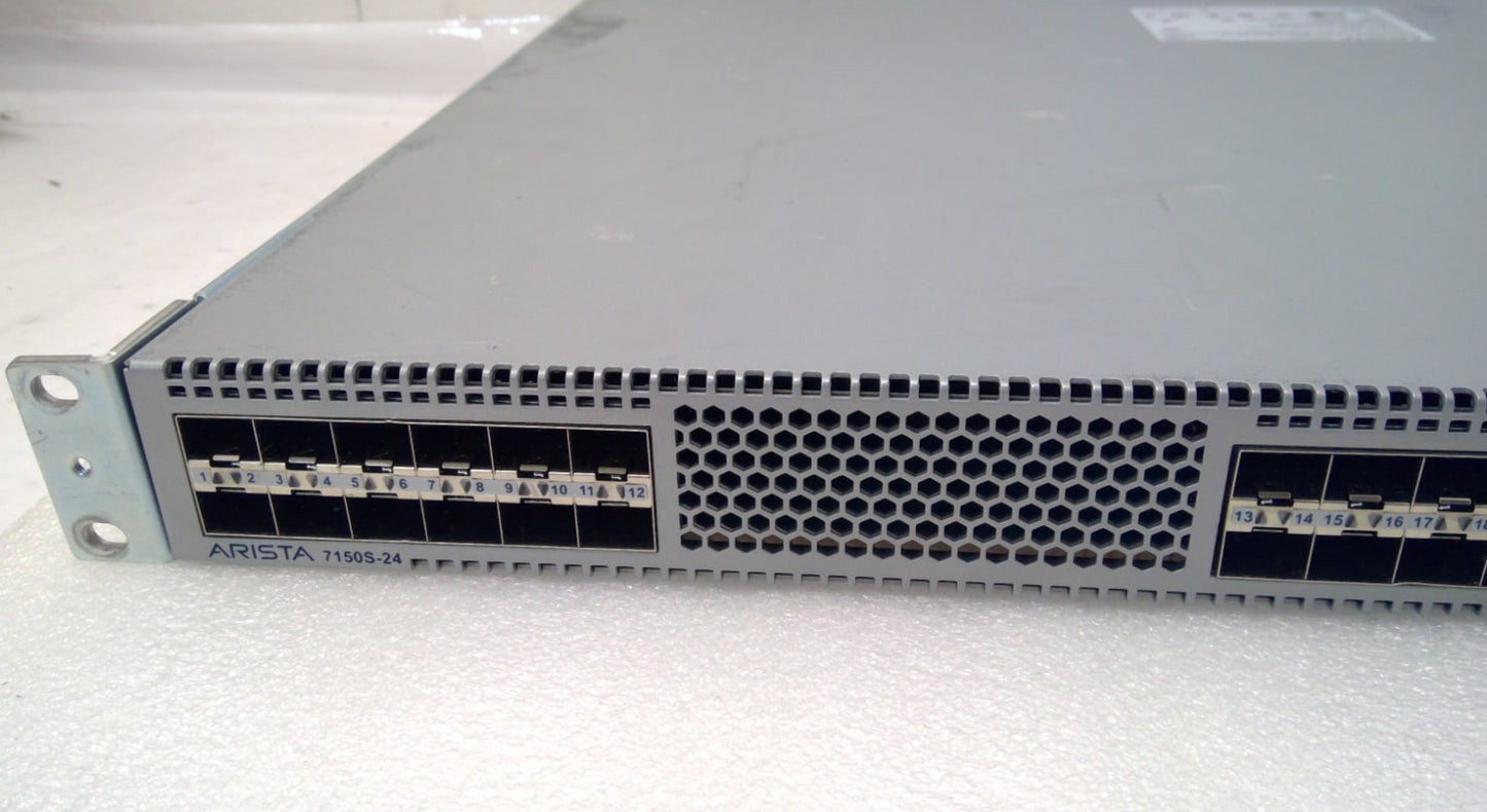 Arista 7150 series DCS-7150S-24 24x 1/10Gb -Port SFP+ Ethernet Switch