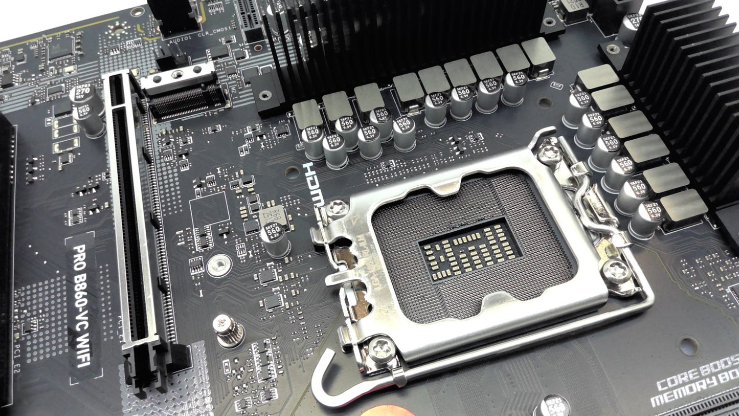 Lot of 2 *For Parts*msi PRO B860-VC WIFI LGA- 1851 ATX Motherboard No WIFI