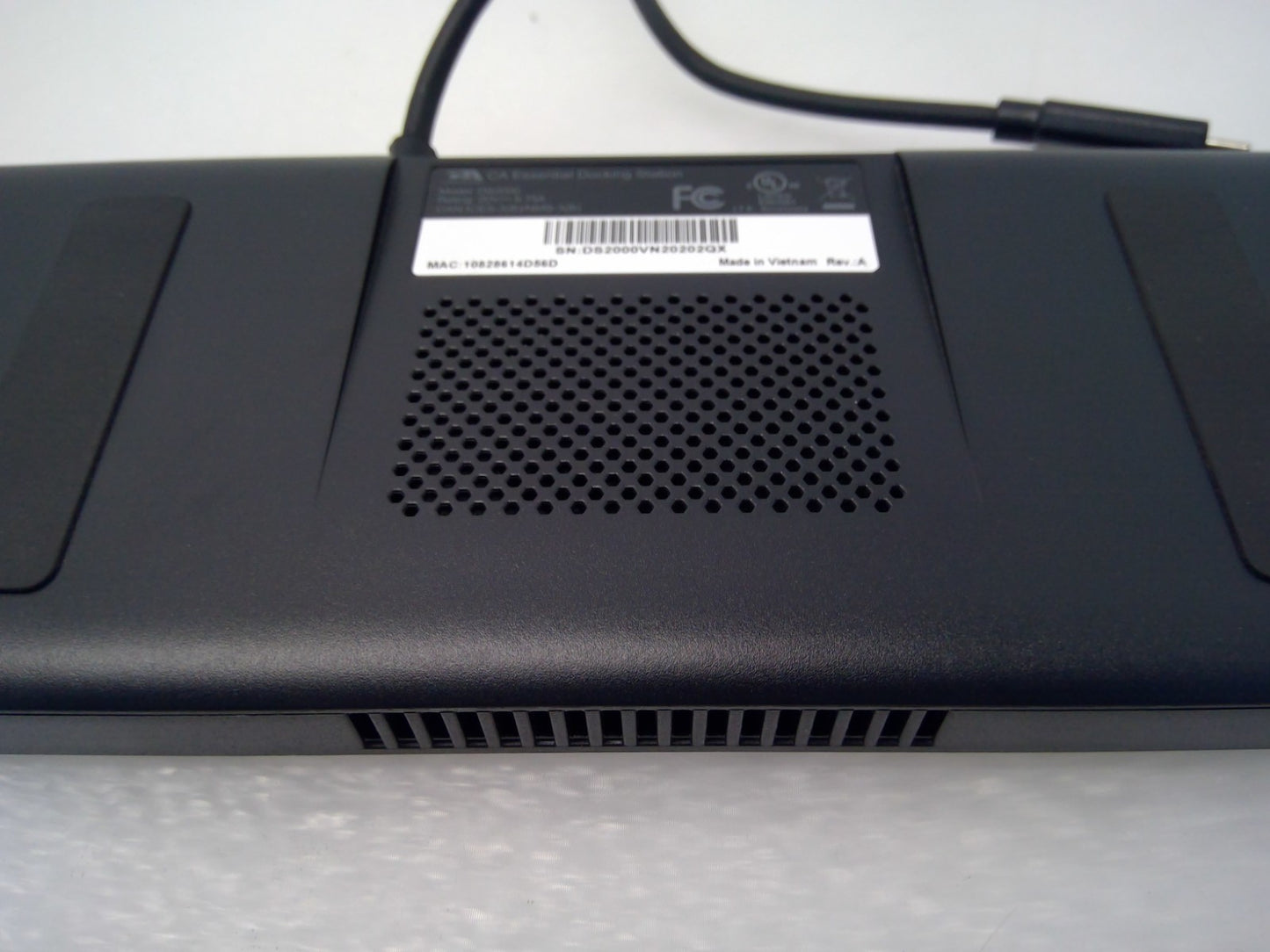 Cyber Acoustics DS-2000 USB-C Docking Station Dual Monitor 4K DP HDMI Ethernet
